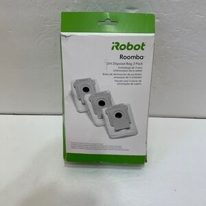 NEW IN BOX ROOMBA DIRT DISPOSAL BAGS
PACKAGE OF 3 BAGS